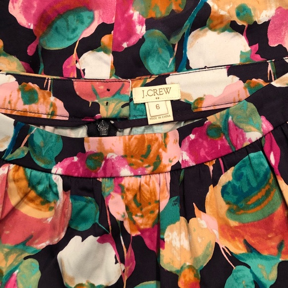 Jcrew Factory Floral Print Skirt - Picture 2 of 2